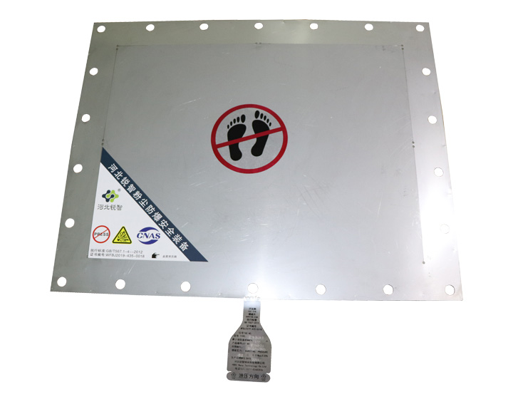 泄爆片、爆破片應(yīng)用于粉塵除塵，泄爆，泄放壓力，室外型安裝